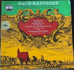 BACH KANTATEN 4,54,59 AGNES GIEBEL THOMASKANTOR KURT THOMAS - PLAK 2.EL
