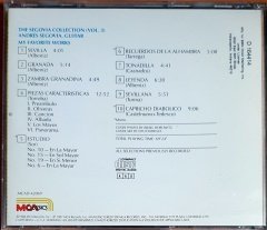 THE SEGOVIA COLLECTION VOL.3 (1988) - CD MCA RECORDS 2.EL