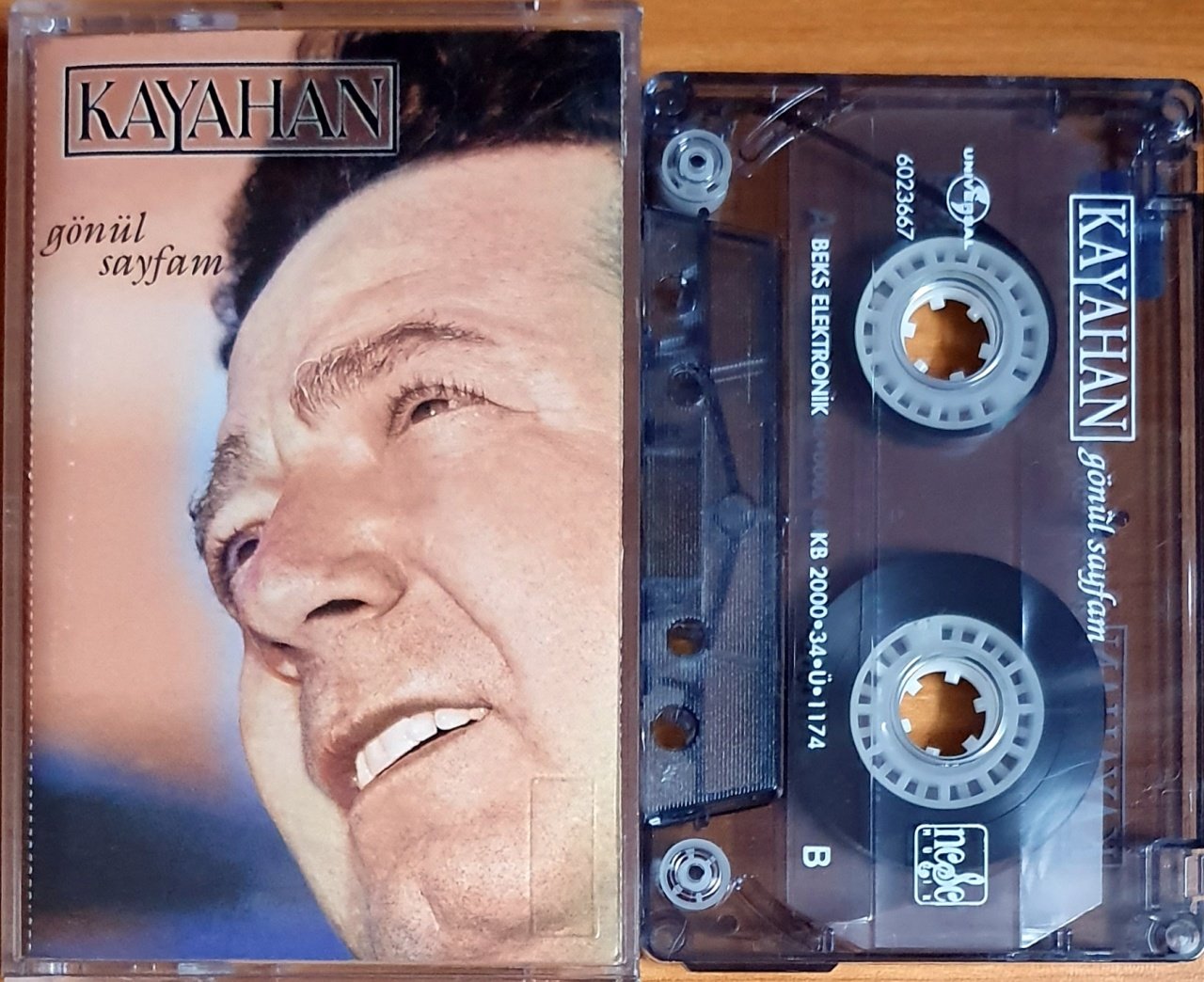 KAYAHAN - GÖNÜL SAYFAM (2000) - KASET 2.EL