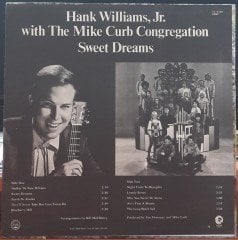 HANK WILLIAMS,Jr. - SWEET DREAMS (1971) - PLAK 2.EL