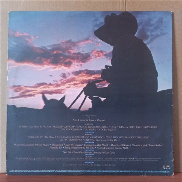 KENNY ROGERS - GIDEON (1980) - LP 2.EL PLAK