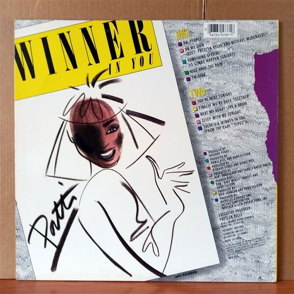 PATTI LABELLE – WINNER IN YOU (1986) - LP 2.EL PLAK