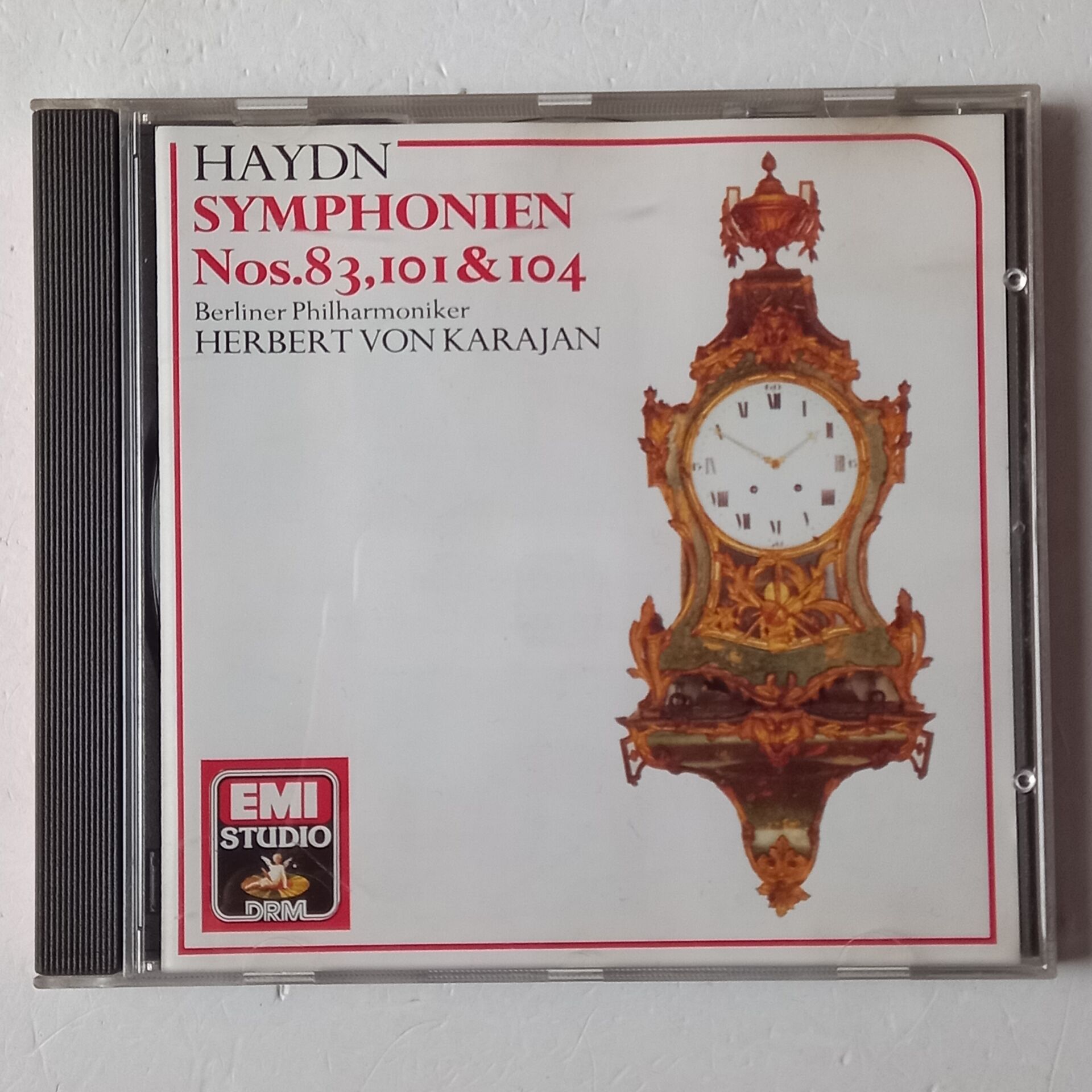 HAYDN: SYMPHONIES NOS. 83, 101 & 104 - HERBERT VON KARAJAN, BERLINER PHILHARMONIKER (1989) - CD 2.EL