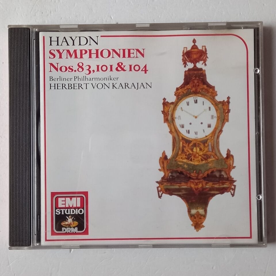 HAYDN: SYMPHONIES NOS. 83, 101 & 104 - HERBERT VON KARAJAN, BERLINER PHILHARMONIKER (1989) - CD 2.EL