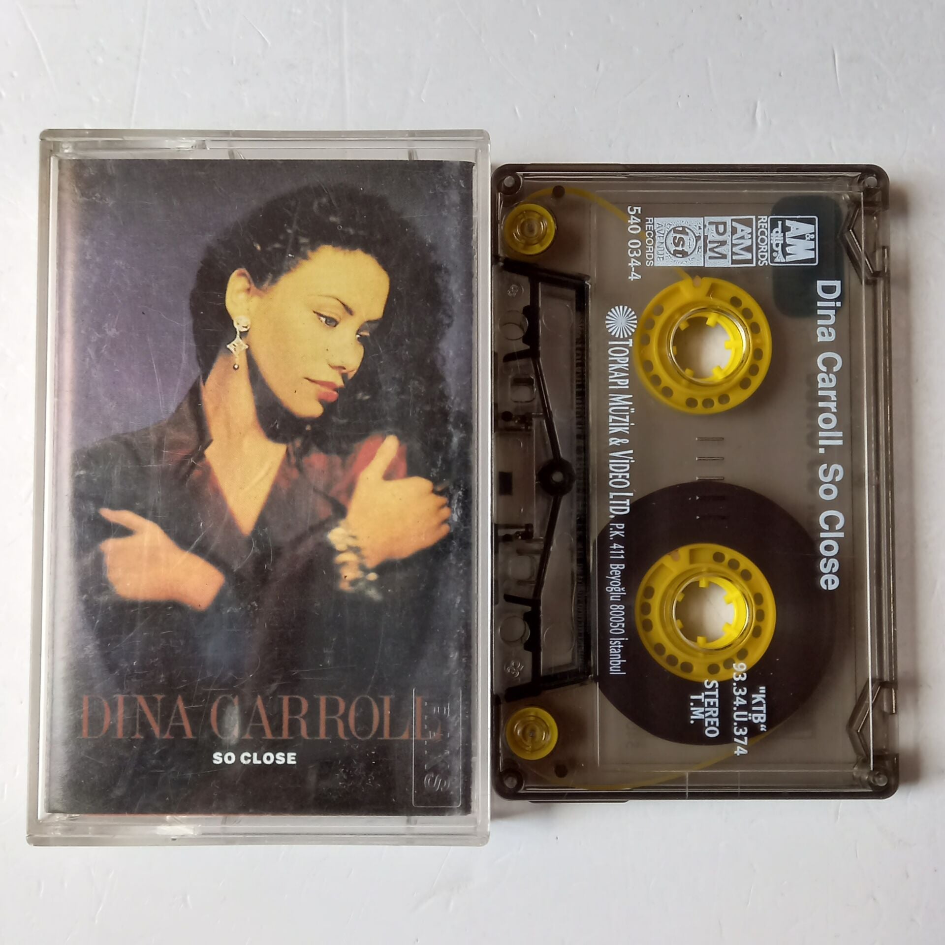 DINA CARROLL – SO CLOSE (1993) - KASET 2.EL