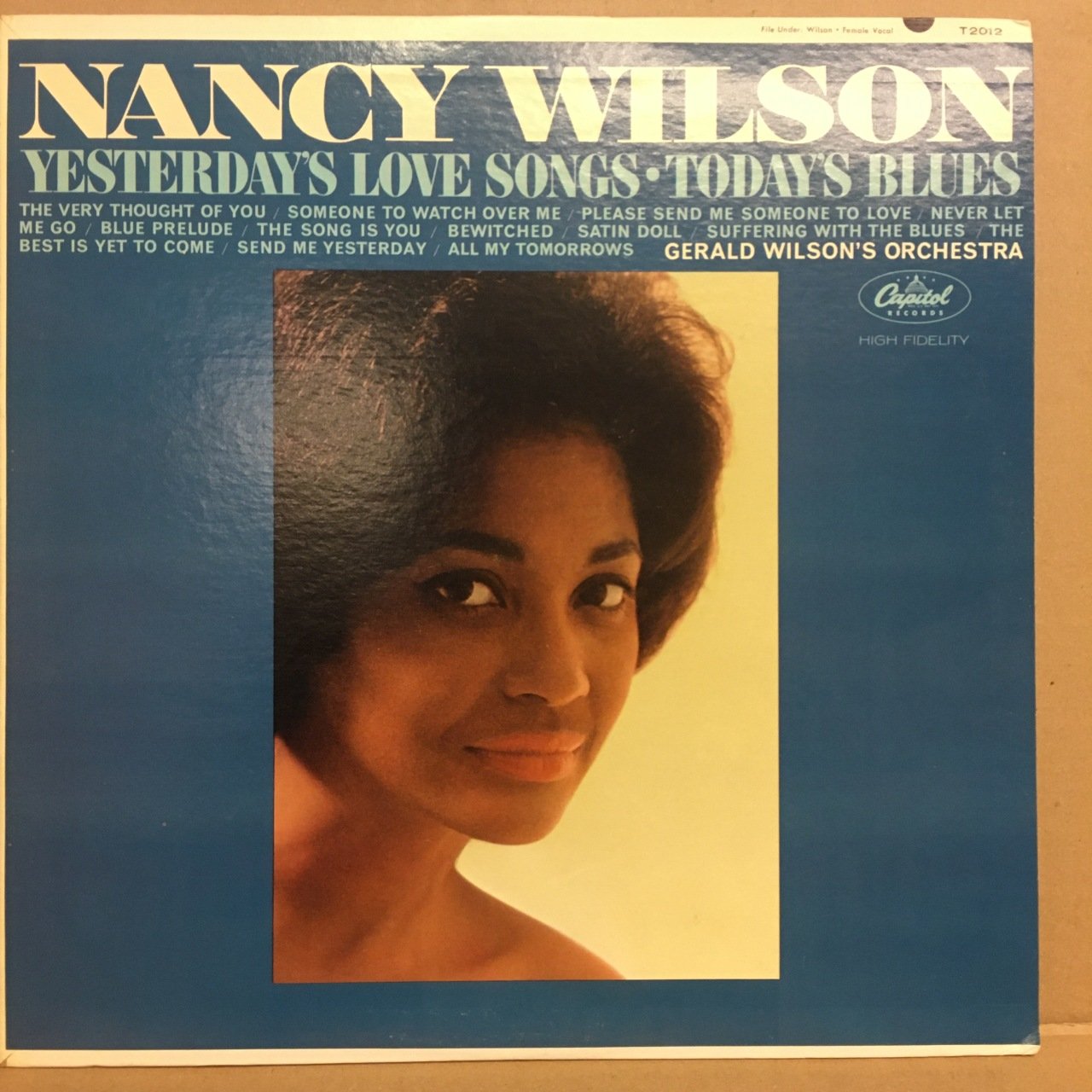 NANCY WILSON - YESTERDAY'S LOVE SONGS TODAY'S BLUES 2.EL PLAK