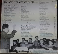BACH KANTATEN 68,111 ELISABETH GRÜMMER THOMASKANTOR KURT THOMAS - PLAK 2.EL