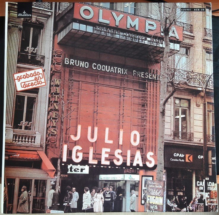 JULIO IGLESIAS - EN EL OLYMPIA (1976) - 2.EL PLAK