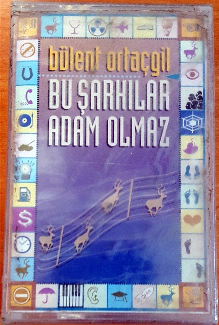 BÜLENT ORTAÇGİL - BU ŞARKILAR ADAM OLMAZ (1994) KAYNAK MÜZİK KASET SIFIR