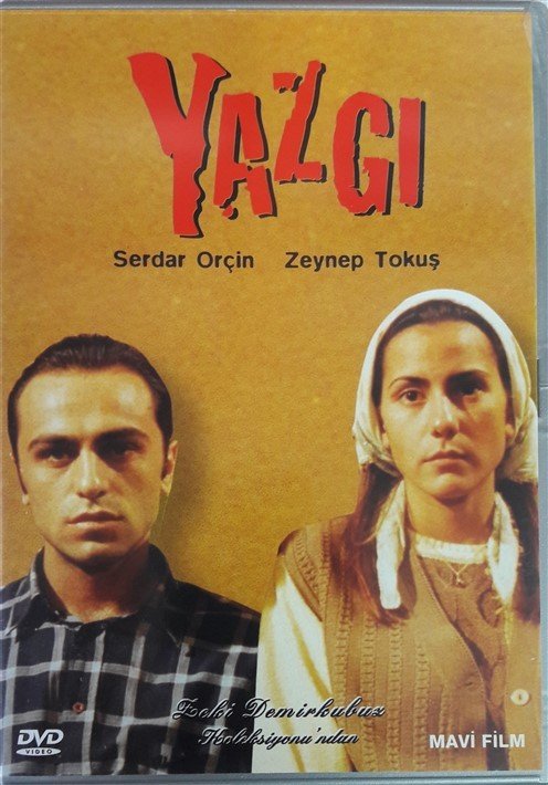 YAZGI (2001) - SERDAR ORÇİN - ZEYNEP TOKUŞ - ENGİN GÜNAYDIN - ZEKİ DEMİRKUBUZ - DVD 2.EL