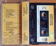 ZERRİN ÖZER - DÜNYA TATLISI (1988) - KASET FONO MÜZİK 2.EL