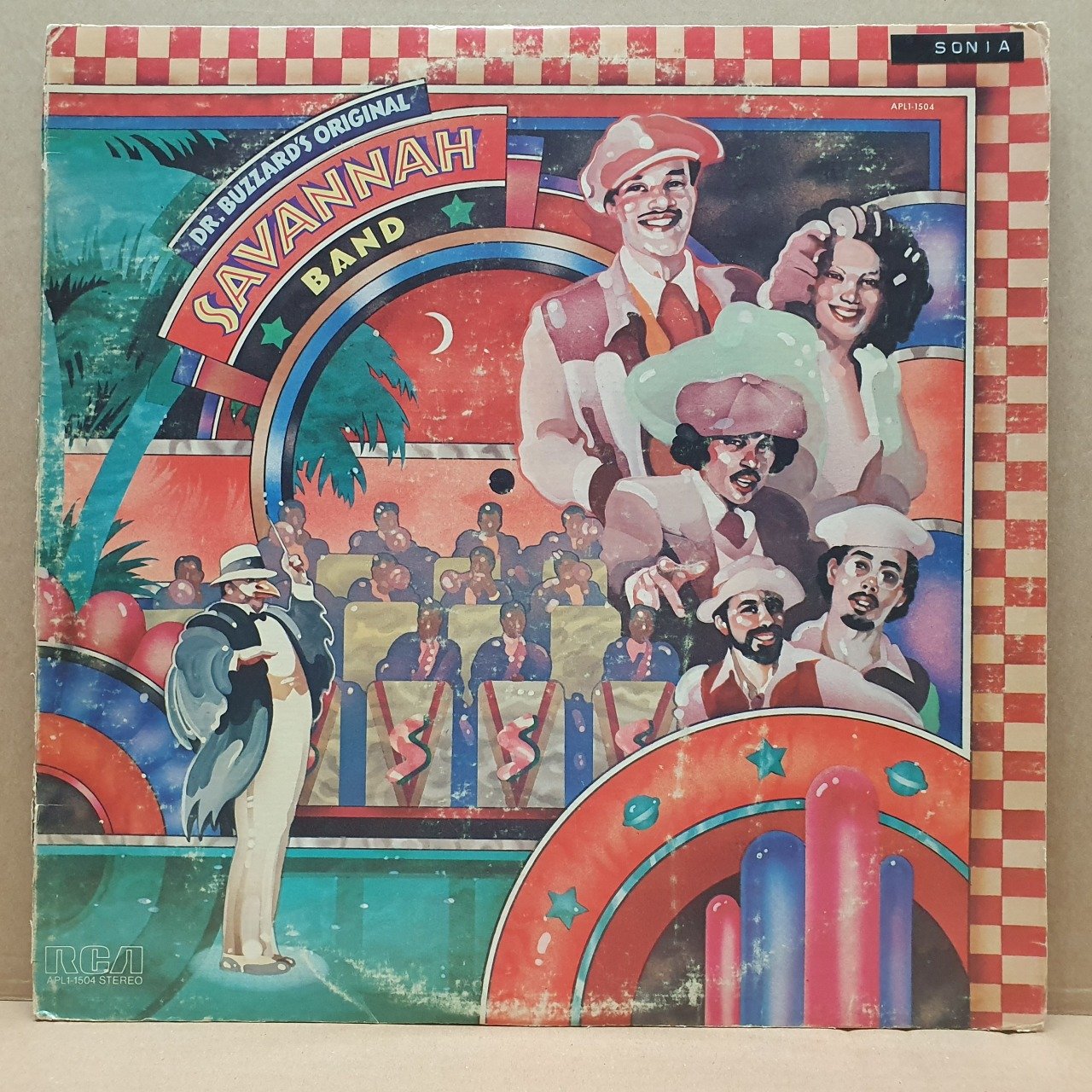 DR. BUZZARD'S ORIGINAL SAVANNAH BAND - DR. BUZZARD'S ORIGINAL SAVANNAH BAND (1976) - LP 2.EL PLAK