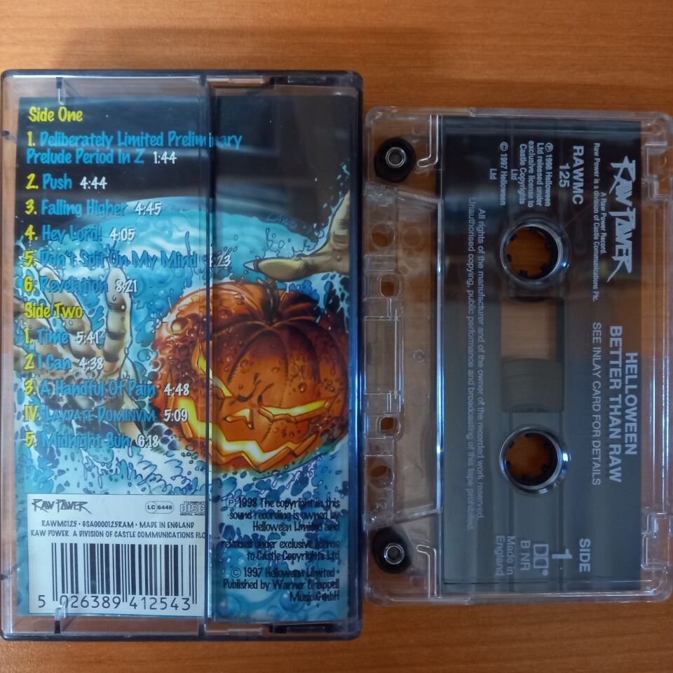 HELLOWEEN - BETTER THAN RAW (1998) - KASET 2.EL