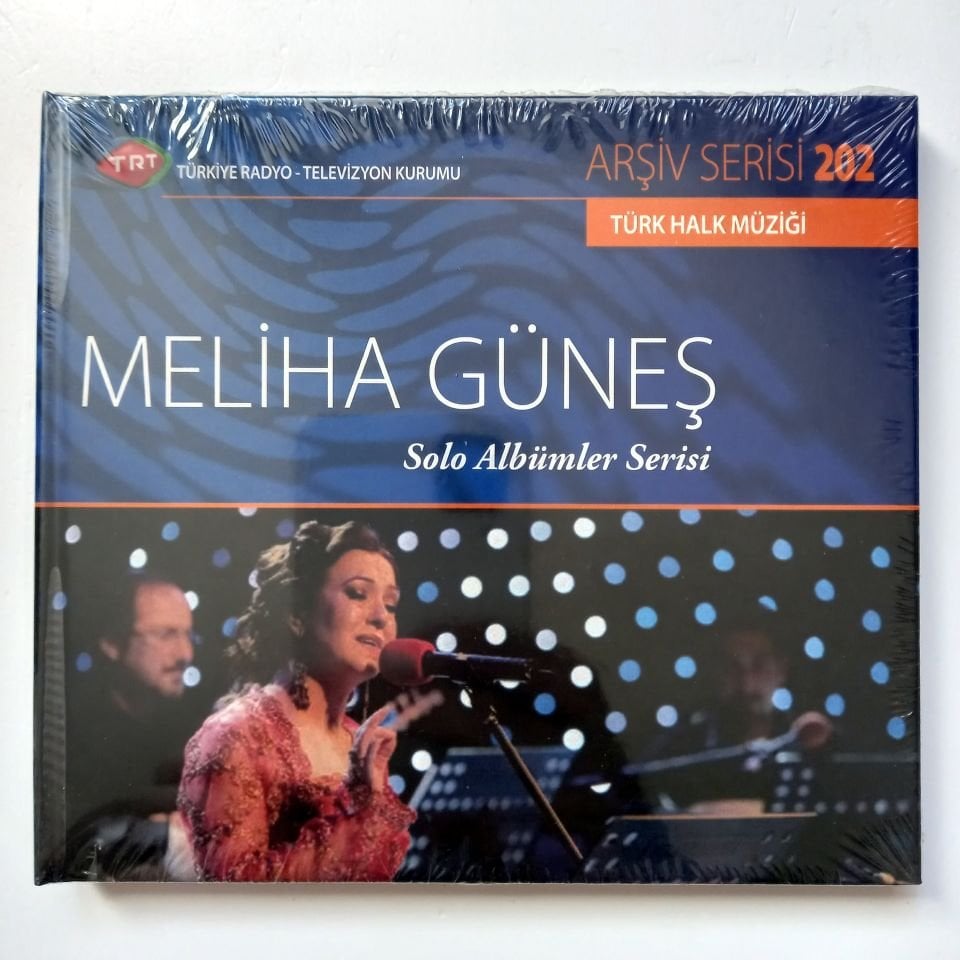 MELİHA GÜNEŞ / TÜRK HALK MÜZİĞİ / TRT ARŞİV SERİSİ 202 - CD SIFIR