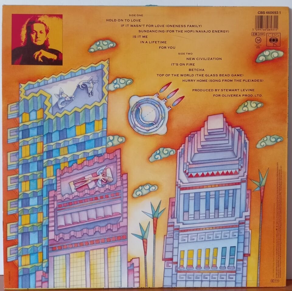 JON ANDERSON – IN THE CITY OF ANGELS (1988) - LP 2.EL PLAK