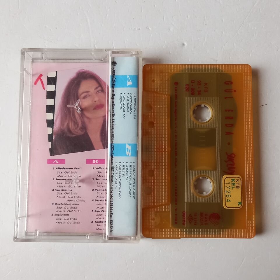GÜL ERDA - SUÇLUYUM (1992) - KASET 2.EL