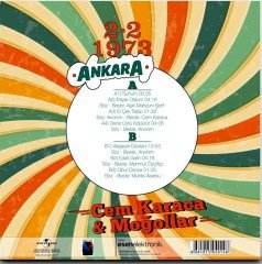 CEM KARACA & MOĞOLLAR - 2-2-1973 ANKARA - LP GATEFOLD 2021 3. BASKI SIFIR PLAK