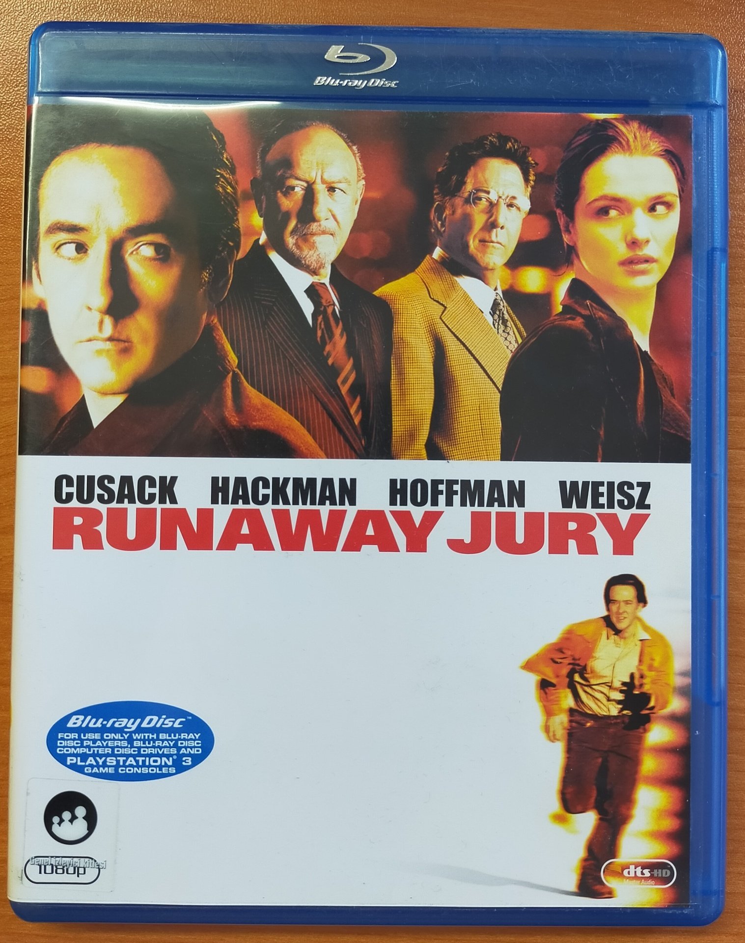 RUNAWAY JURY - JOHN CUSACK - GENE HACKMAN - BLU-RAY 2.EL