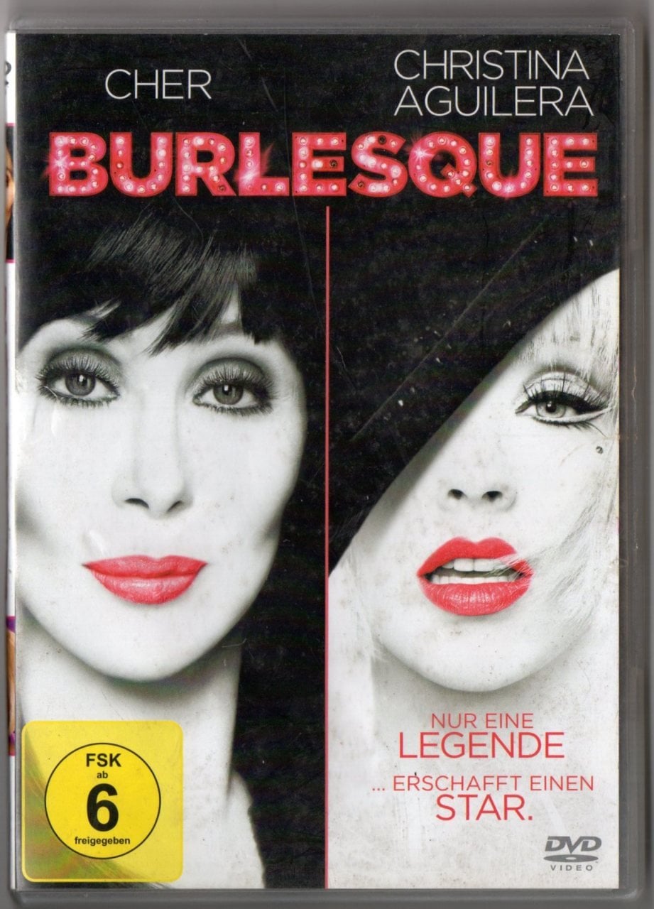 BURLESQUE - CHER - CHRISTINA AGUILERA - DVD 2.EL