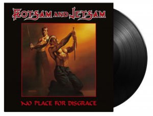 FLOTSAM AND JETSAM - NO PLACE FOR DISGRACE (1988) - LP 180GR 2022 EDITION BLACK SIFIR PLAK