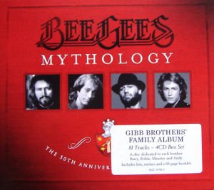 BEE GEES ‎– MYTHOLOGY (THE 50TH ANNIVERSARY COLLECTION) (2012) 4xCD SIFIR
