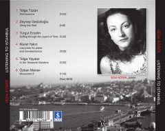 SEDA RÖDER - LISTENING TO ISTANBUL (2010) - CD T.TÜZÜN Z.GEDİZLİOĞLU T.ERÇETİN T.YAKIN YAYALAR Ö.MANAV 2.EL