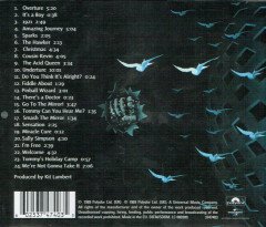 THE WHO - TOMMY (1969) - CD JEWEL CASE SIFIR