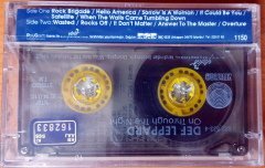 DEF LEPPARD - ON THROUGH THE NIGHT (1992) YONCA CASSETTE MADE IN TURKEY ''NEW''