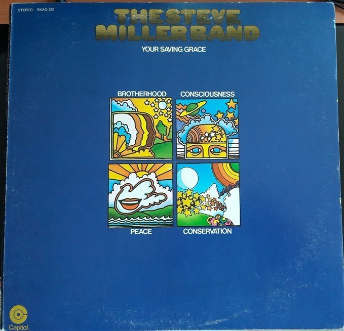 THE STEVE MILLER BAND - YOUR SAVING GRACE (1969) - 2.EL PLAK