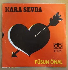 FÜSUN ÖNAL - OH OLSUN / KARA SEVDA - 7'' 45 DEVİR KAPAKLI DİSKOTÜR 2.EL