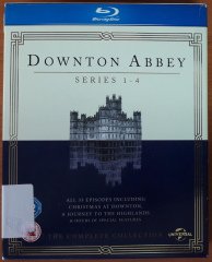 DOWNTON ABBEY - SERIES 1 - 4 - THE COMPLETE COLLECTION - BLU-RAY 2.EL TR ALTYAZI YOKTUR