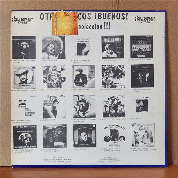 LOS TRES CABALLEROS – INIMITABLES... (1976) - LP 2.EL PLAK
