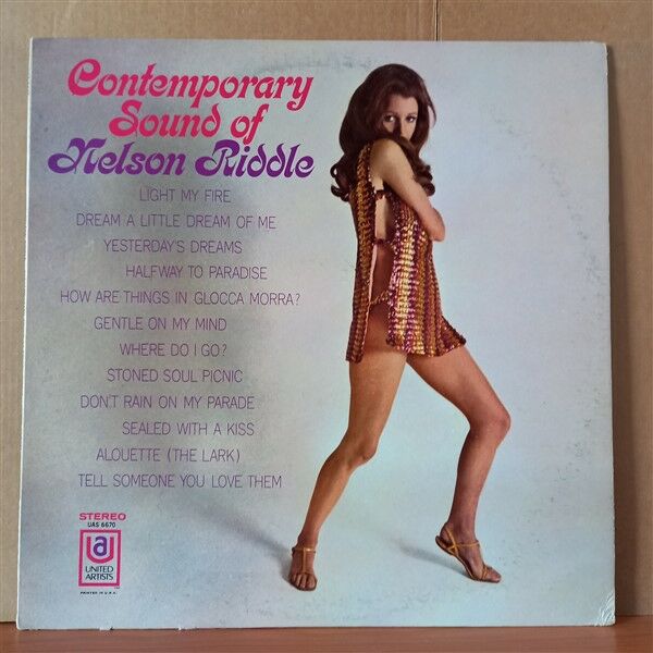 NELSON RIDDLE – CONTEMPORARY SOUND OF NELSON RIDDLE (1968) - LP 2.EL PLAK