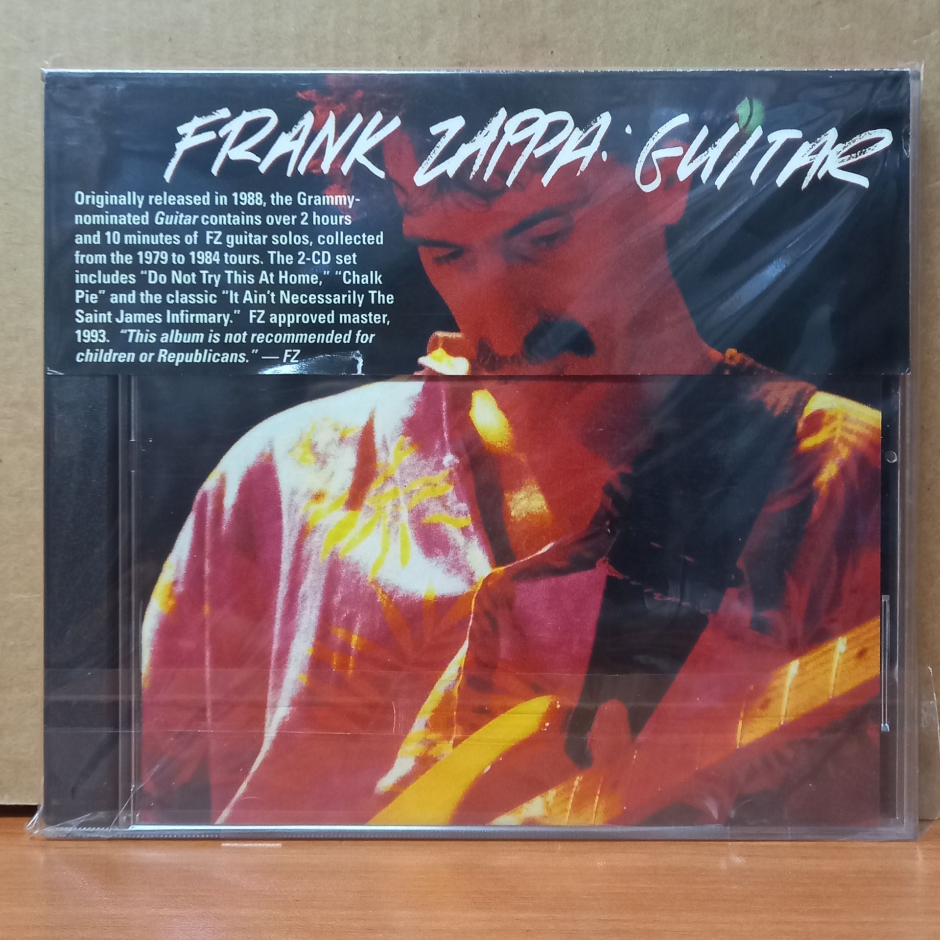 FRANK ZAPPA - GUITAR (1995) - 2CD 2.EL