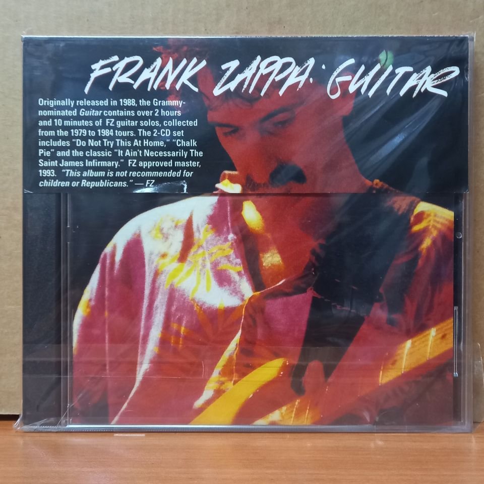 FRANK ZAPPA - GUITAR (1995) - 2CD 2.EL