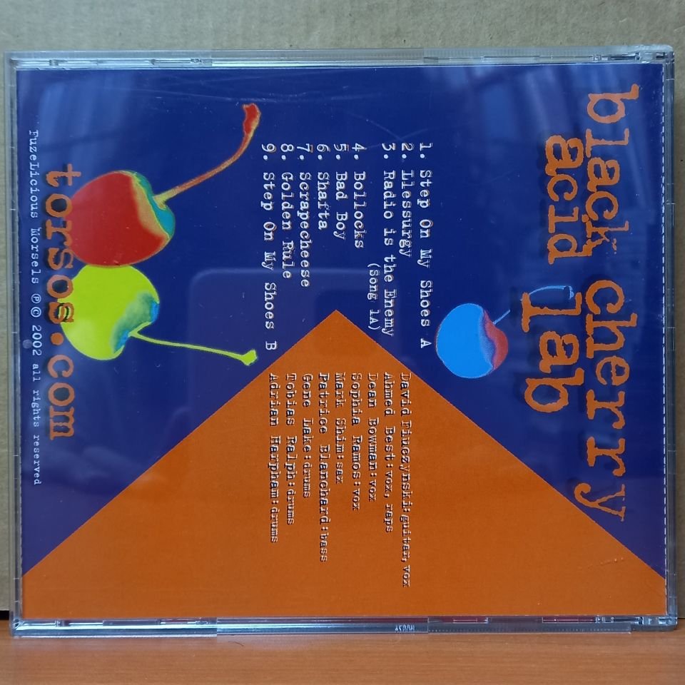 DAVID FIUCZYNSKI – BLACK CHERRY ACID LAB (2002) - CD 2.EL