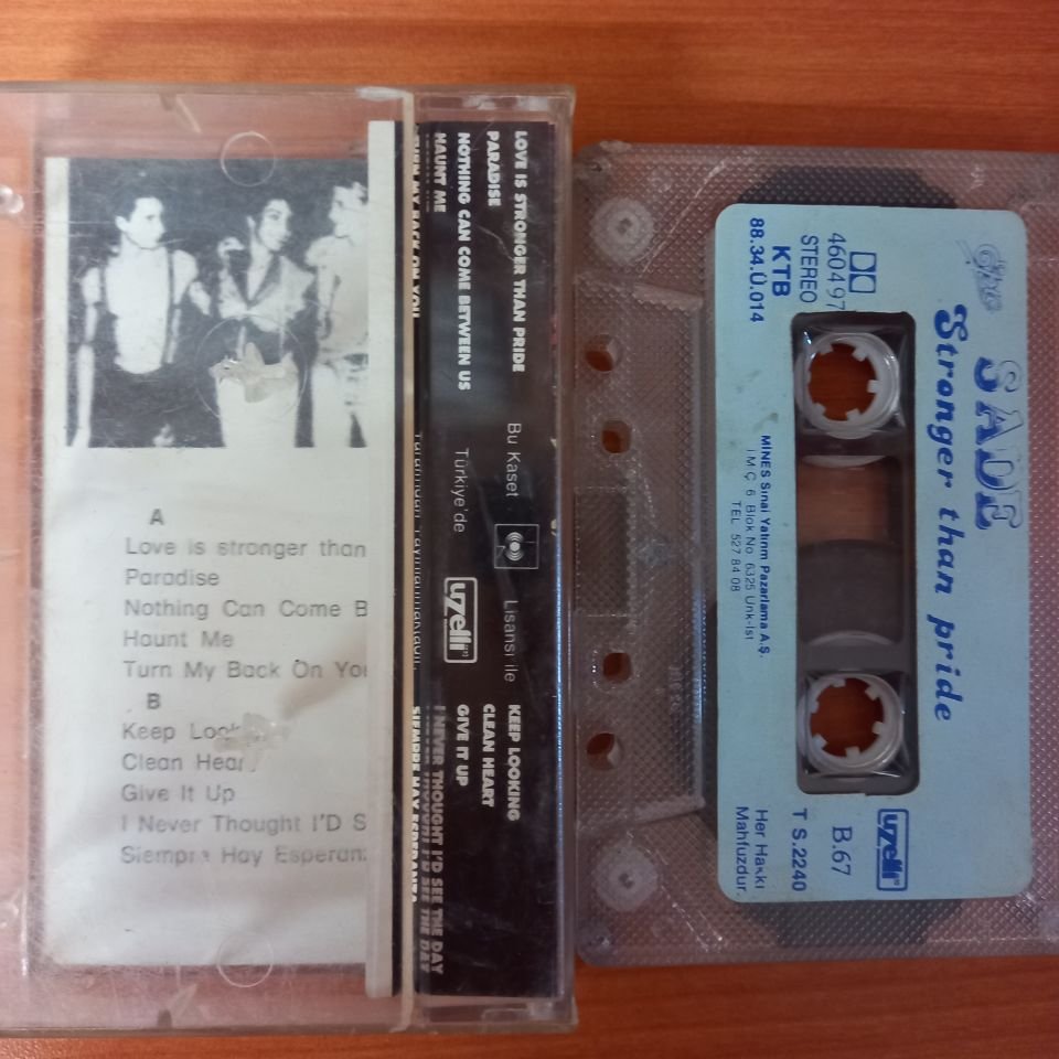 SADE - STRONGER THAN PRIDE (1988) - KASET 2.EL