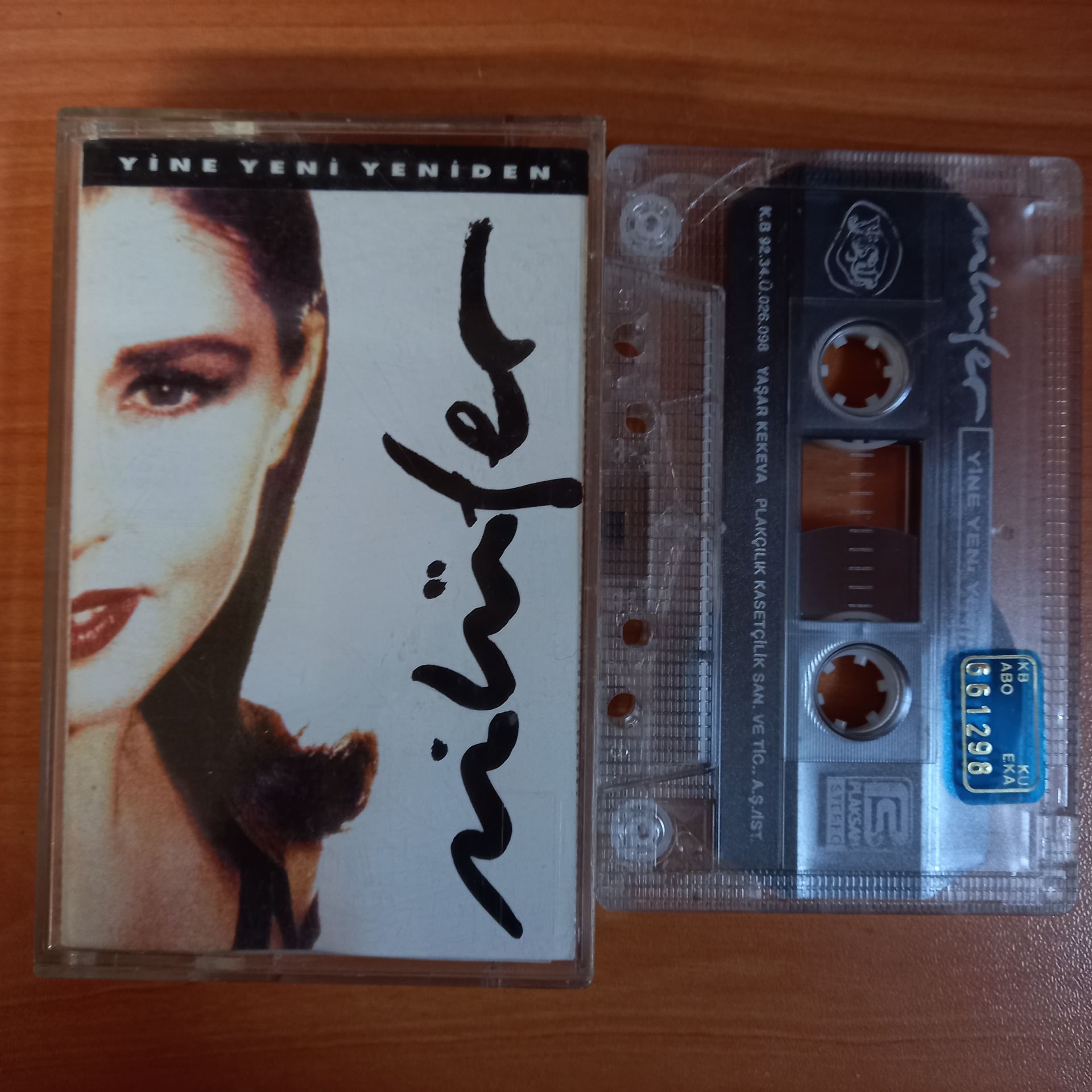 NİLÜFER - YİNE YENİ YENİDEN (1992) - KASET 2.EL