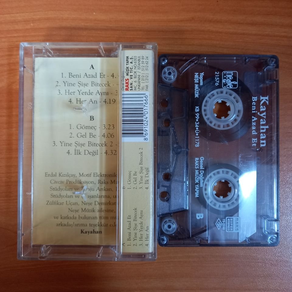 KAYAHAN - BENİ AZAD ET (1999) - KASET 2.EL
