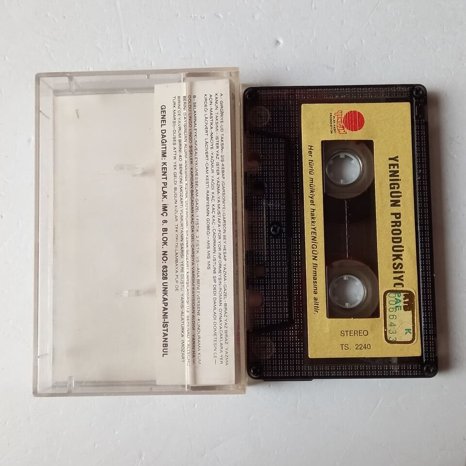 POP GIRGIRİYE - HURŞİD YENİGÜN ORKESTRA, SAZ VE VOKAL GRUBU - KASET 2.EL