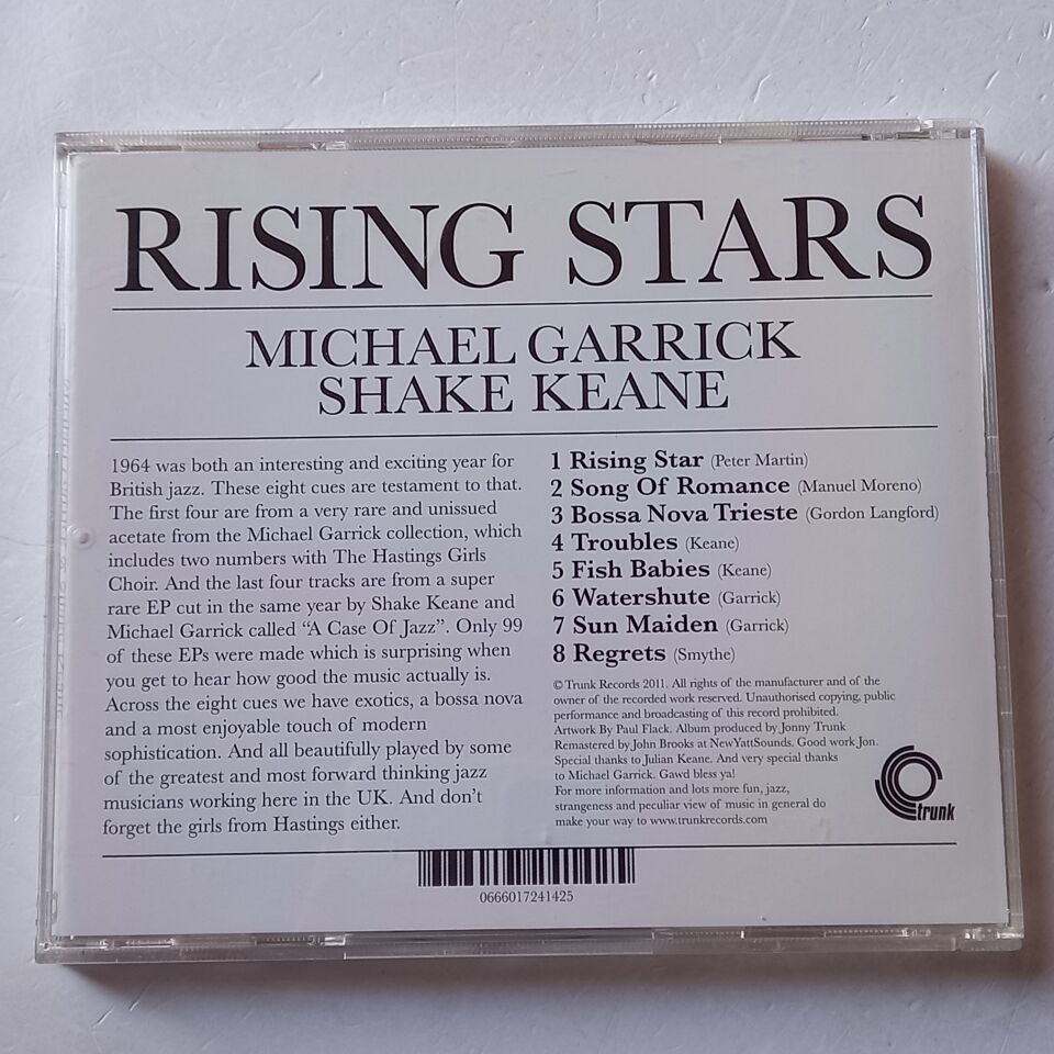 MICHAEL GARRICK, SHAKE KEANE – RISING STARS (2011) - CD 2.EL