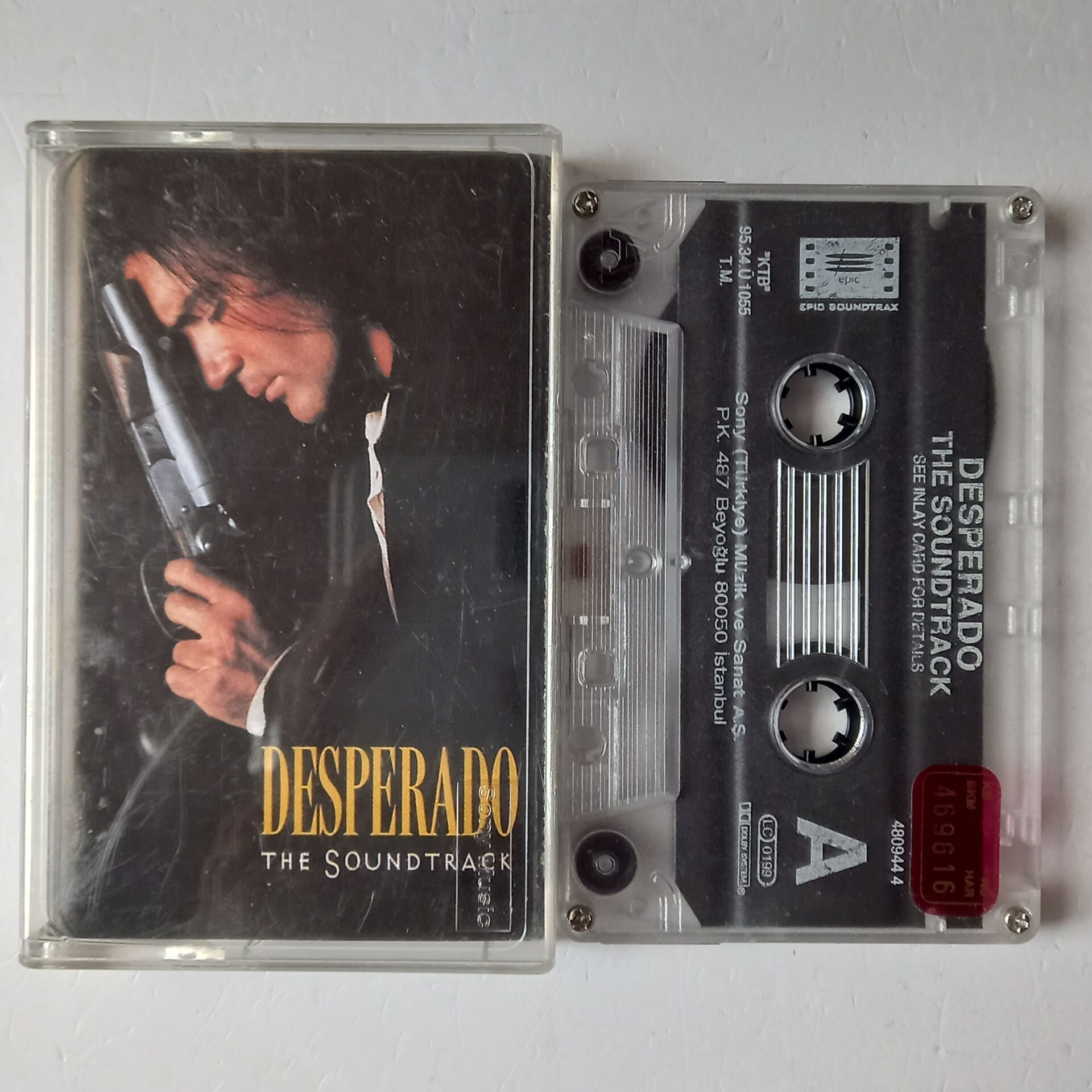 DESPERADO / THE SOUNDTRACK (1995) - KASET 2.EL