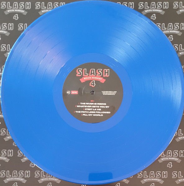 SLASH FEATURING MYLES KENNEDY & THE CONSPIRATORS – 4 (2022) - LP BLUE VINYL RENKLİ SIFIR PLAK