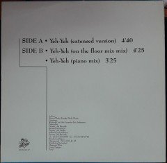 WHY NOT - YEH-YEH (1992) - 12'' MAXI SINGLE PLAK 2.EL