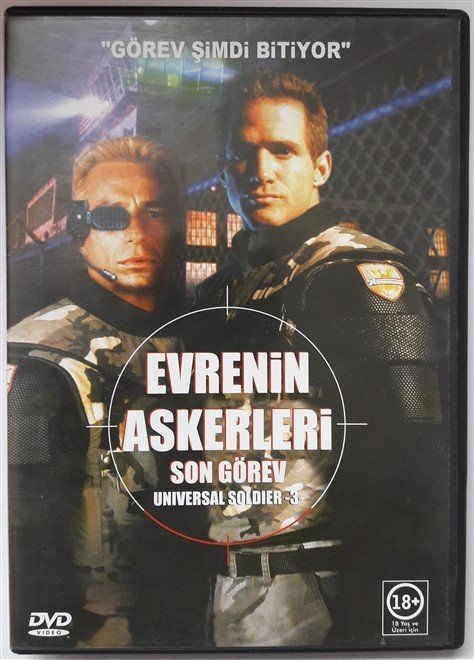 EVRENİN ASKERLERİ SON GÖREV - UNIVERSAL SOLDIERS 3 - MATT BATTAGLIA - DVD 2.EL
