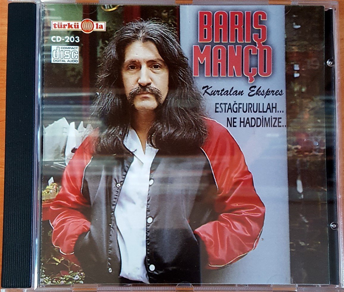BARIŞ MANÇO - ESTAĞFURULLAH...NE HADDİMİZE almanya baskı (1991) CD 2.EL