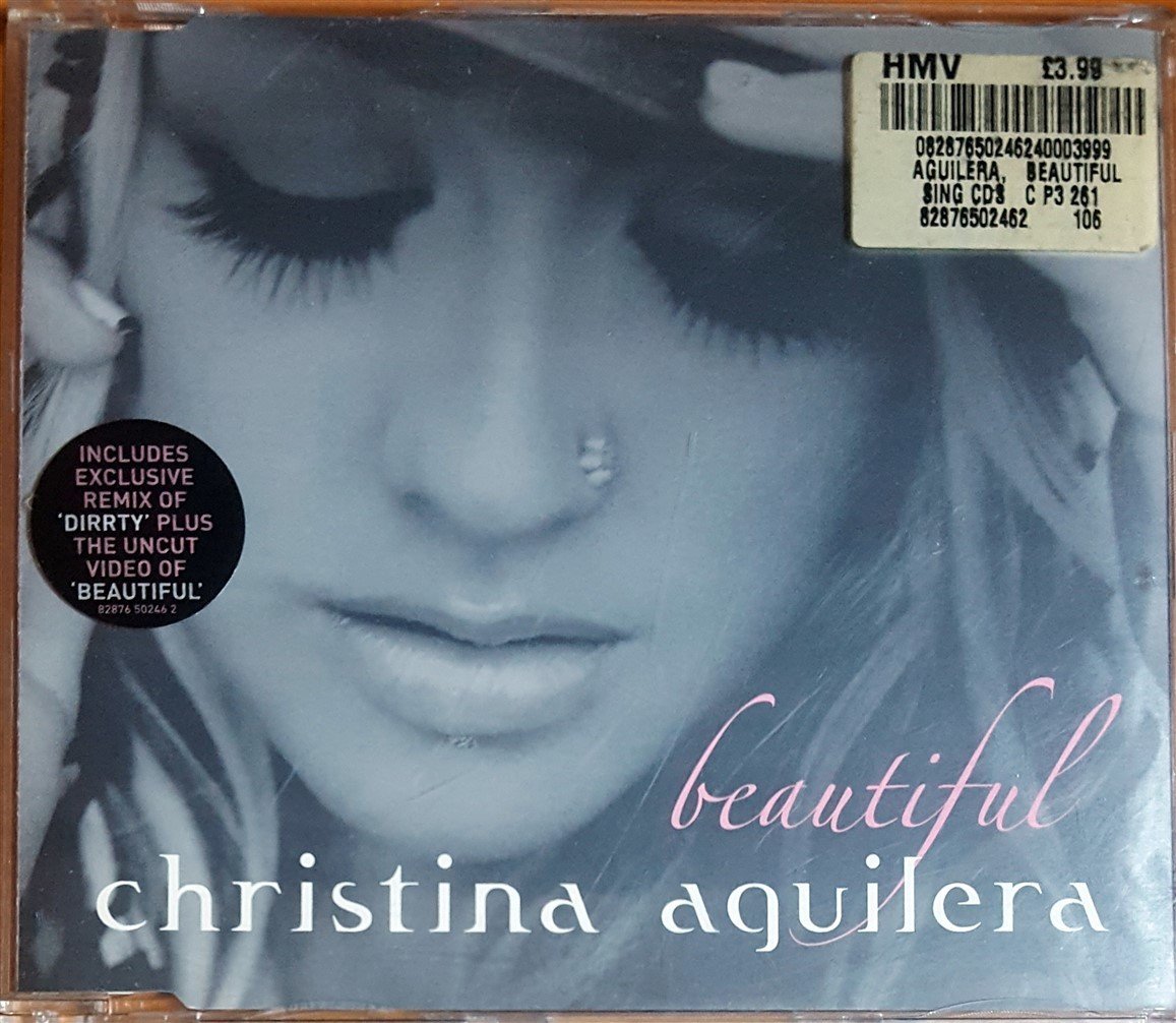 CHRISTINA AGUILERA - BEAUTIFUL (2003) RCA/BMG SINGLE CD 2.EL