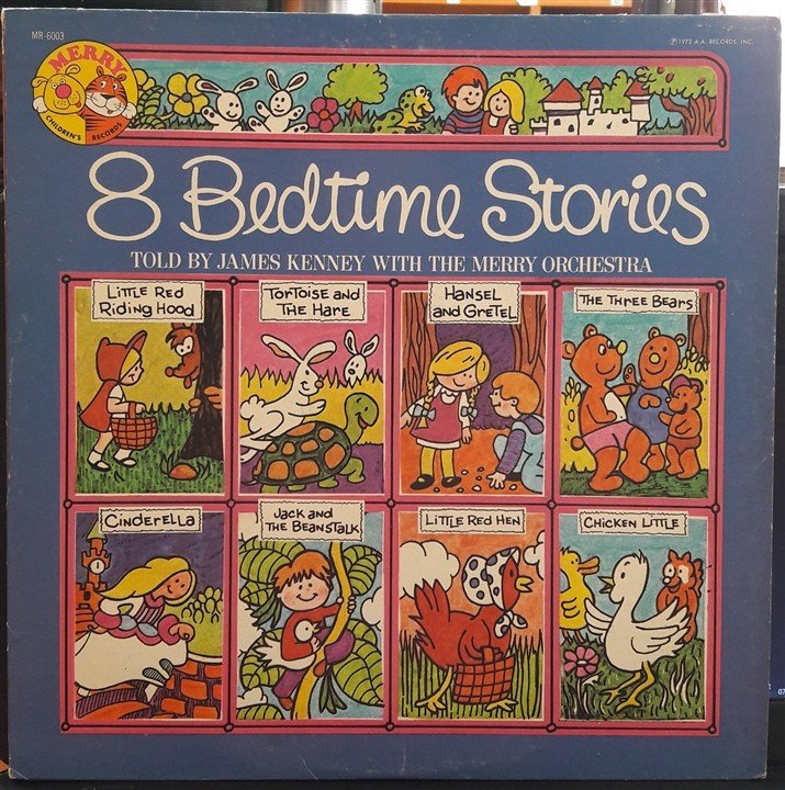 8 BEDTIME STORIES - LITTLE RED RIDING HOOD... - 2.EL PLAK