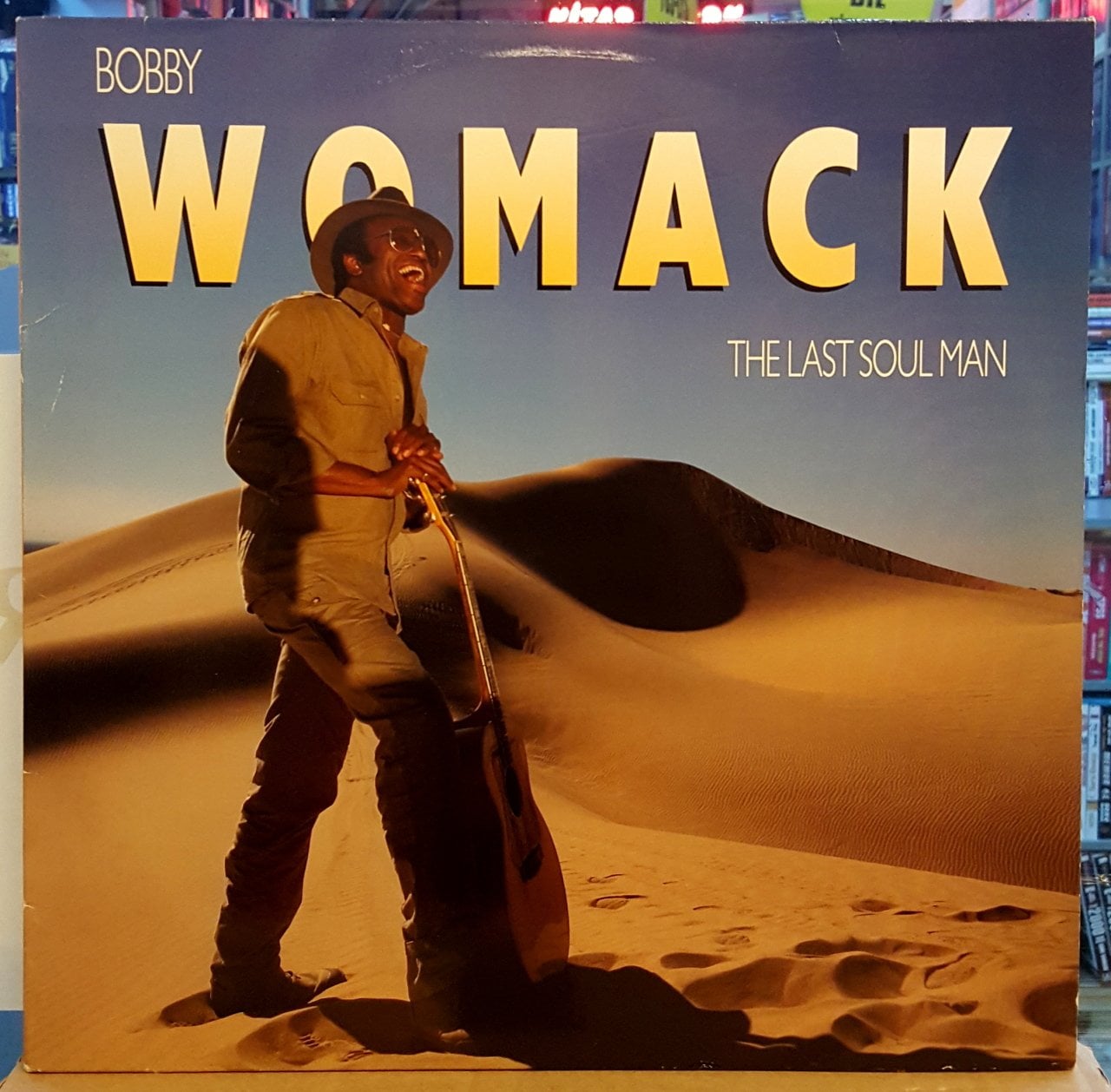 BOBBY WOMACK - THE LAST SOUL MAN (1987) - LP SOUL FUNK 2.EL PLAK