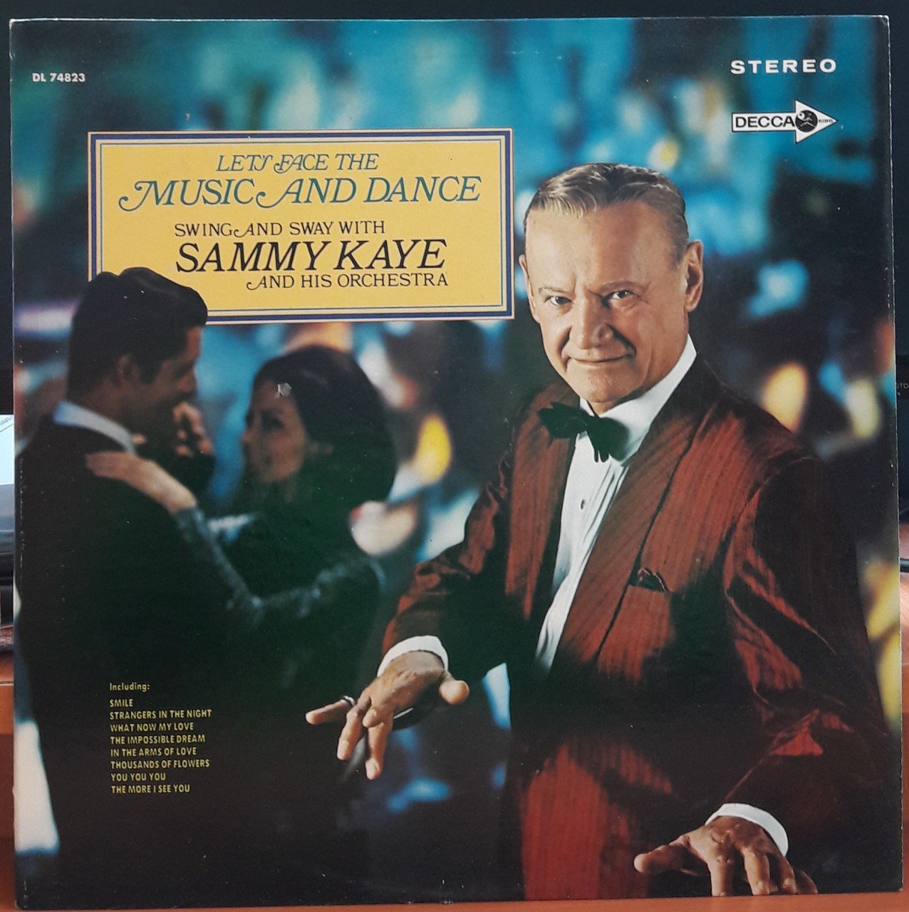 LET'S FACE THE MUSIC AND DANCE - SAMMY KAYE - PLAK 2.EL